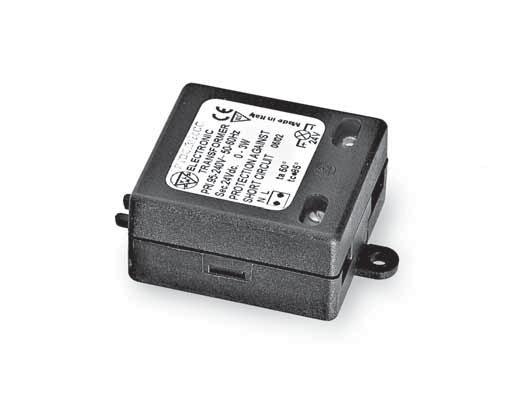 PTDC/3 since 1945 49 42 21 Alimentatore da 3W da incorporare a tensione costante. Elevata efficienza e peso e volume ridotti. Tensione di uscita stabilizzata 24V o 12V.