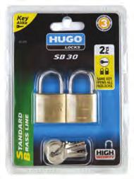 60 90 5 0mm P 6,mm,5mm OTTONE 5 0 www.hugo-locks.com 59