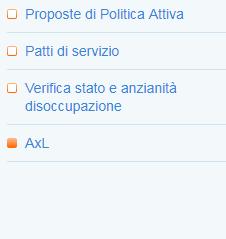 RIEPILOGO AxL Per consentire un rapido monitoraggio