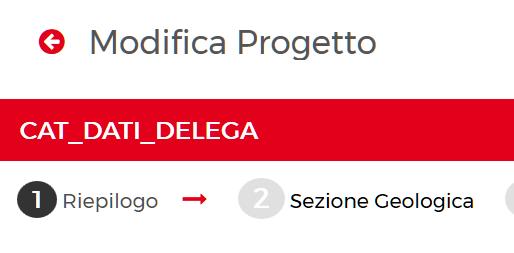 Accesso in compilazione del Geologo 1. Il geologo riceve mail di notifica della delega (mail automatica) 2. accede a PORTOS 3.