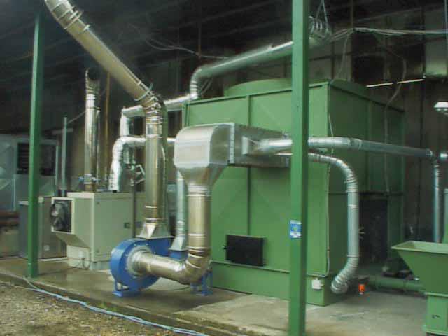 Impianto sperimentale METALREF Biomassa : pellets o cippato Potenza