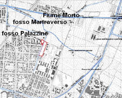 Pericolosità idraulica, acque superficiali e depurazione L area ricade in classe di pericolosità idraulica PI 3 secondo il vigente Piano di Bacino del fiume Arno Piano Stralcio Assetto Idrogeologico