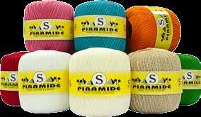 0 Piramide S N 5 00% cotone filo di scozia egiziano mako confezione da 0 gomitoli da gr. 00 Uncinetto N.,75 / 2 Colori disponibili: bianco 00805 6605 FILO SCOZIA BCO 0805 0X00GR.