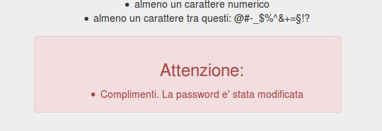 3. LA SCHERMATA DI ACCESSO Dopo aver immesso le credenziali corrette, come descritto nel paragrafo 2, comparirà la seguente schermata: Al primo