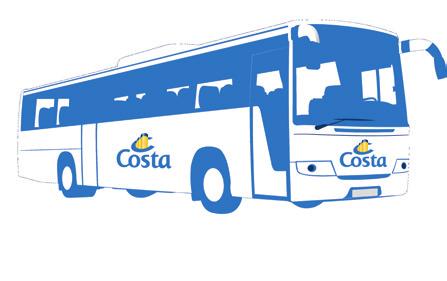 Trasferimenti per il porto di Savona TRANSFER DA/PER TRIVENETO Costa Diadema crociere fino al 15/04/2017 - Costa Magica fino al 30/11/2016 - Costa Fascinosa fino al 19/11/17 - Costa Favolosa dal