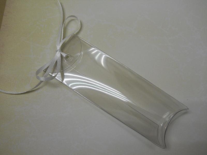 15,5 cm CONO10X3X3 Cono in PVC trasparente