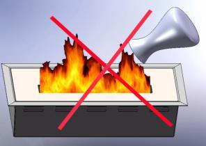 Pulizia: 1. Le superfici del bruciatore devono essere puliti regolarmente. Usare acqua calda e detersivo per piatti. 2.