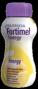 pagina 10 Fortimel Energy Composizione 100 ml 200 ml Valore energetico fis. 630 kj (150 kcal) 1.
