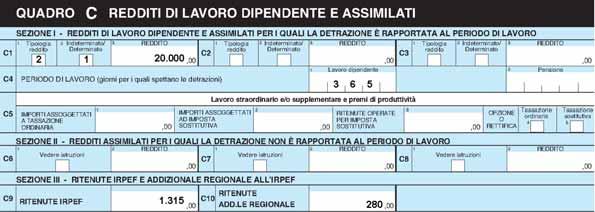 Informativa n. 23 - pagina 3 di 4 In sede di compilazione del Mod.