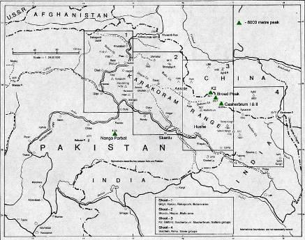 KARAKORUM È una zona ricoperta da moltissimi ghiacciai Il Karakorum (o Karakoram) è un gruppo montuoso appartenente alla catena montuosa dell'himalaya, diviso da questa dalla fossa del fiume Indo.