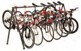 Le bici vengono prese da sotto la sella.
