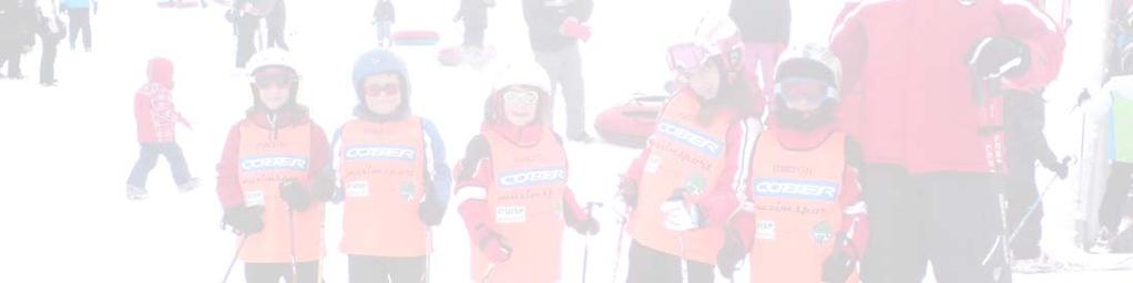 alto! Dopo la lezione dalle10 alle 13 con i Maestri, i ragazzi potranno sciare con gli accompagnatori OSV-UISP che li seguiranno sulle piste IL CORSO SI SVOLGE IN 5 SABATI 20 e 27 GENNAIO 3 10 e 24