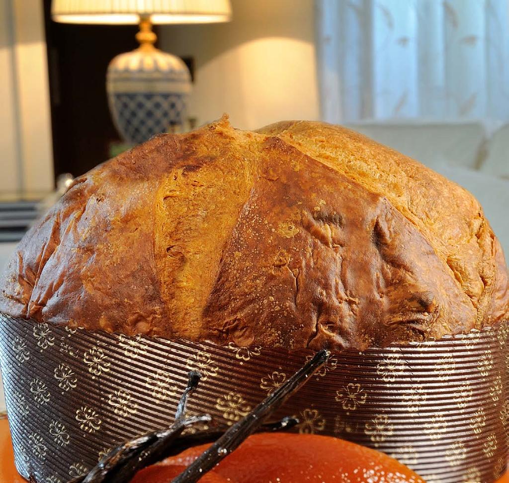 Panettone agli agrumi farina 00, burro, zucchero, scorze d arancia (scorza d arancia, sciroppo di glucosio e zucchero), mandarino