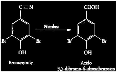 Piante resistenti al bromossinile Bromossinile (3,5-dibromo-4-idrossibenzonitrile): erbicida che inibisce la fotosintesi.