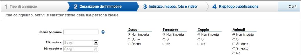 Descrizione dell immobile (stanze-camere) Come raggiungerlo: Immobili Inserisci Nuovo Immobile Descrizione dell immobile Qui vanno inserite altre informazioni relative ai futuri inquilini, come il