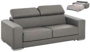 regolabili divano letto cm 200 sfoderabile