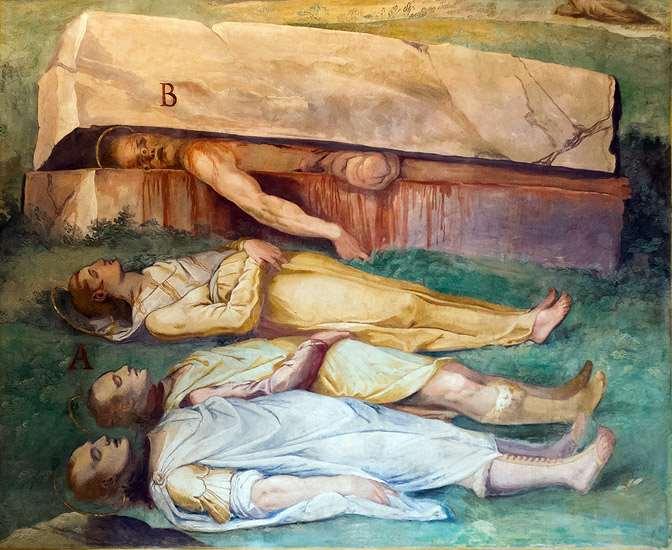 Scene di martirio di Niccolò Circignani detto