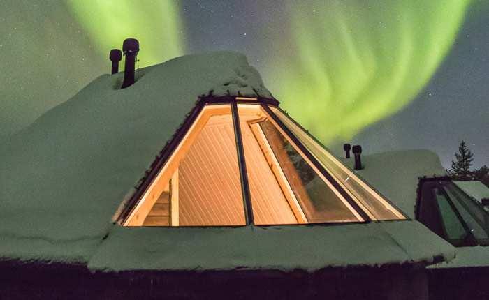 (Lapponia Finlandese): NORTHERN LIGHT VILLAGE **** https://northernlightsvillage.