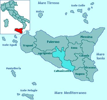 Provincia di Caltanissetta Superficie: 2.