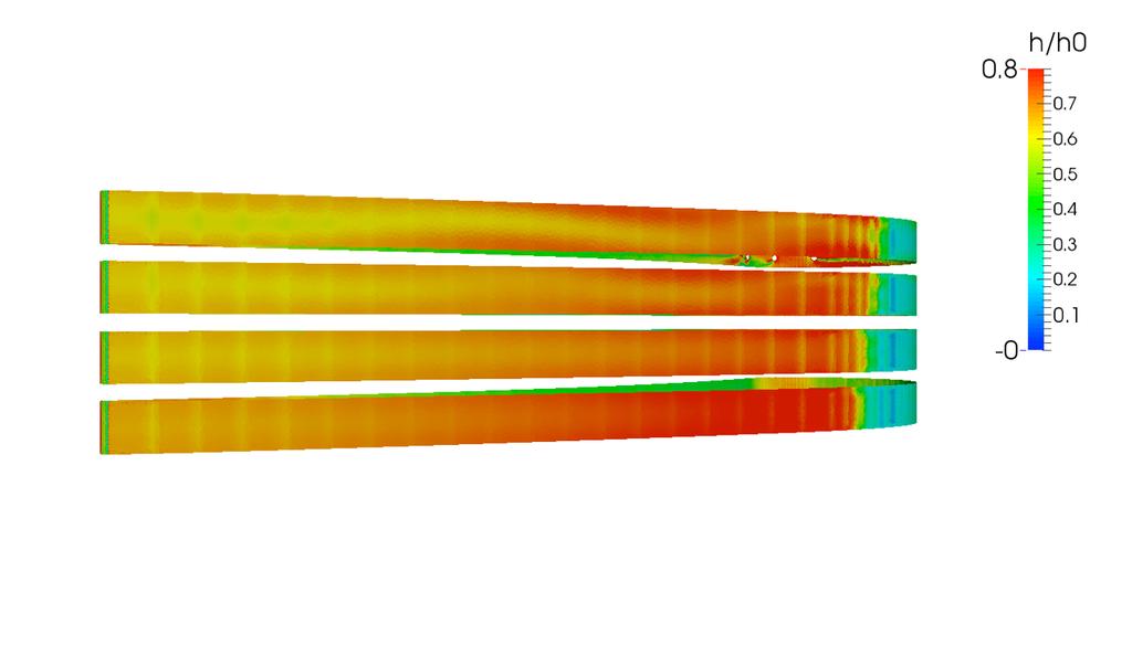 CFD 3 - Blade cooling PC/P0=1.10 PC/P0=1.