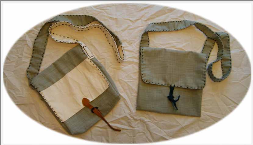 - Bisaccia XIII/XIV - Bisaccia o tascapane in cotone
