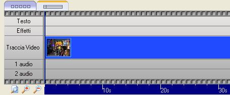 Le immagini sono indicate sulle schede Storyboard e Timeline con l'icona nell'angolo superiore sinistro. Fig.