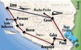 TOUR PERU PANORAMICO 13 giorni / 11 notti Lima / Paracas / Nazca / Arequipa / Puno / Machu Picchu / Cusco PARTENZE GARANTITE CON DUE PARTECIPANTI DAI PRINCIPALI AEROPORTI ITALIANI 24 ottobre 2017 14