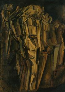 ovale 57 x 123 cm Marcel Duchamp Nudo (studio), Giovane triste