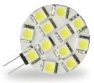 LAMPADINE LED Attacco G4 e G9 Lampadine LED G4 da 12V DC Lampadine LED G9 da 220VAC N. Codice Potenza 1. 2. 3. 4.