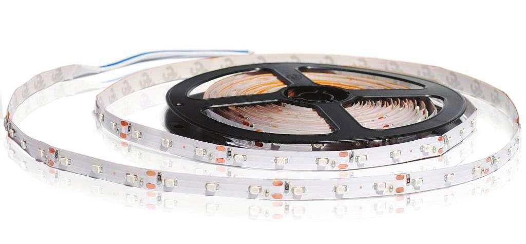 STRIP/STRISCE LED flessibili 60LED-3528 Codice Colore Potenza Grado di protezione Lumen Disponibilità FN00028 FN00030 FN00029 FN00031 Bianco Freddo Bianco Caldo Bianco Freddo Bianco Caldo 4,8W/m IP20