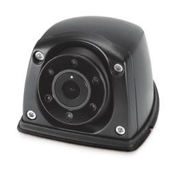 Necessario cavo telecamera di 10 m (VBV-L510) oppure da 20 m (VBV-L520) con connettore a 5 pin Angolo di visuale (OxVxD): 90 x 70 x 110 IP69K Dimensioni (LxAxP) 122 x 85 x 82 mm 12 LED infrarossi per