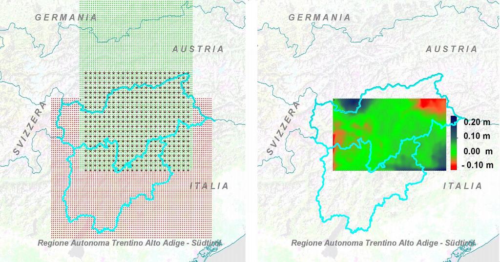 Figura 7 la griglia BZ (corretta) e quella della