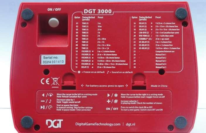 Sulla base dell orologio sono riportati tutti i programmi di settaggio; il tasto di accensione