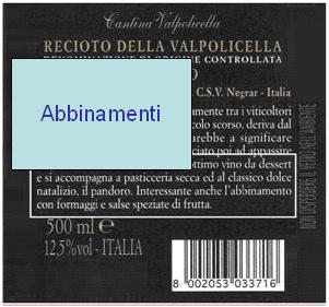 Le menzioni facoltative 1. Colore del vino 2. Tipo di vino 3. Menzioni aggiuntive 4.