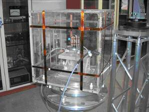 Obiettivi da conseguire nel Triennio 2007-2009 Sistema multiplo di bobine di Helmholtz realizzato presso l Osservatorio di L Aquila per la taratura della strumentazione magnetica.