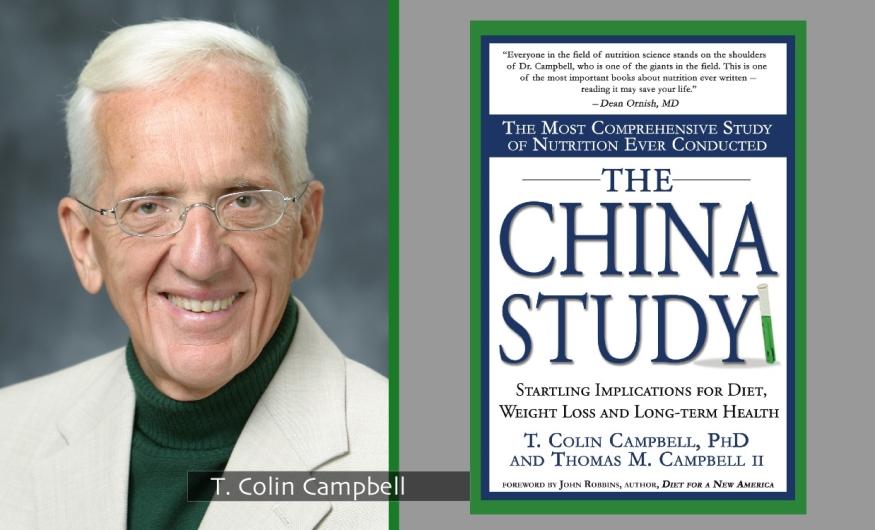 Colin Campbell, ricercatore americano diventato vegano dopo molti