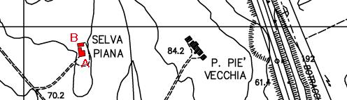 pregio con bordure, aiuole geometriche e siepi che originariamente doveva essere ricco e rigoglioso.