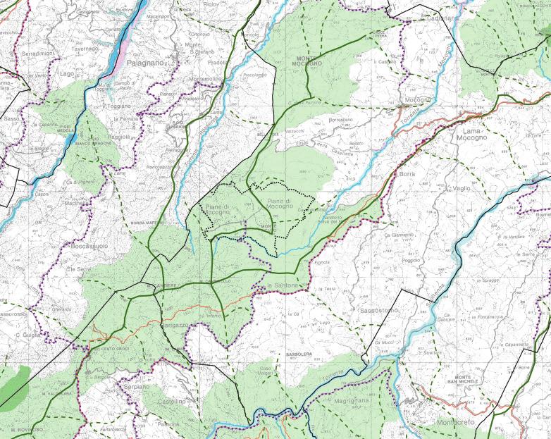 17) invasi ed alvei di laghi, bacini e corsi d acqua (art.18) ZONE ED ELEMENTI DI INTERESSE PAESAGGISTICO AMBIENTALE AMBITI DI TUTELA zone di particolare interesse paesaggistico-ambientale (art.