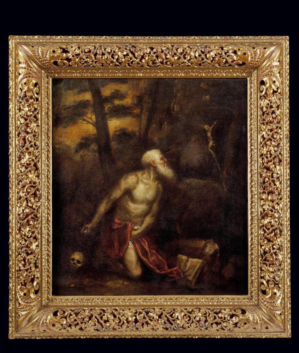 5 Tutto comincia con il San Girolamo di Tiziano, opera straordinaria nella quale il grande pittore cadorino si autoritrae nei panni del santo.