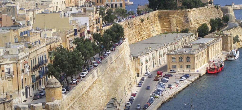 i risultati non sono del tutto coerenti. Il calcare è ancora il materiale di costruzione più diffuso a Malta, dando alle opere una caratteristica tonalità di colorazione seppia.