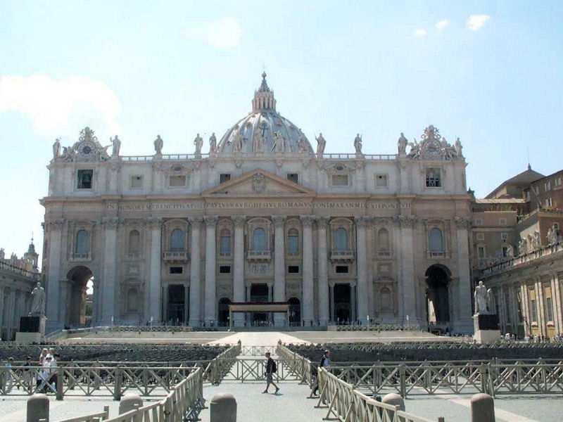 Basilica di S. Pietro in Vaticano.