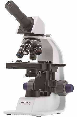 LA MICROSCOPIA Microscopi Biologici Microscopi serie B-150 La serie B-150 è stata studiata per soddisfare ogni esigenza legata alla realizzazione di esperienze in laboratori didattici.