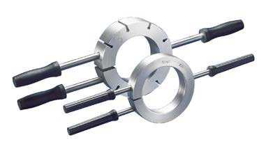 I riscaldatori a induzione regolabili e fissi delle serie EAZ sono adatti per lo smontaggio frequente di varie dimensioni di anelli interni di cuscinetti a rulli cilindrici.