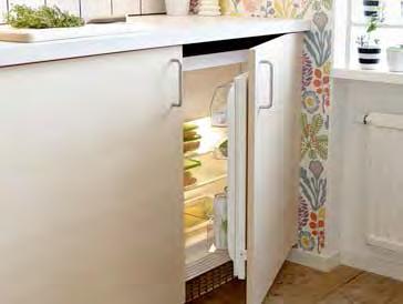 scopri la cucina dei tuoi sogni/59 frigoriferi e congelatori Puoi scegliere tra modelli integrati che si coordinano con il resto della cucina, modelli freestanding che ti offrono la massima