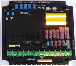 REGOLATORI DI TENSIONE PER GENERATORI AVR SR7 AVR UR6 AVRSR7 AVRUR6 Regolatori di tensione universali autoeccitati