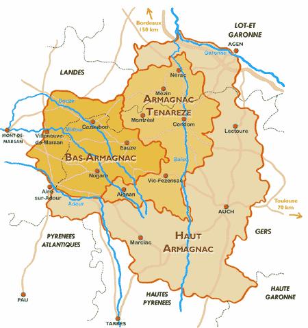 L'Armagnac è un distillato di vino francese prodotto nella regione della Guascogna.. È considerata la più vecchia acquavite di Francia e forse d' Europa.