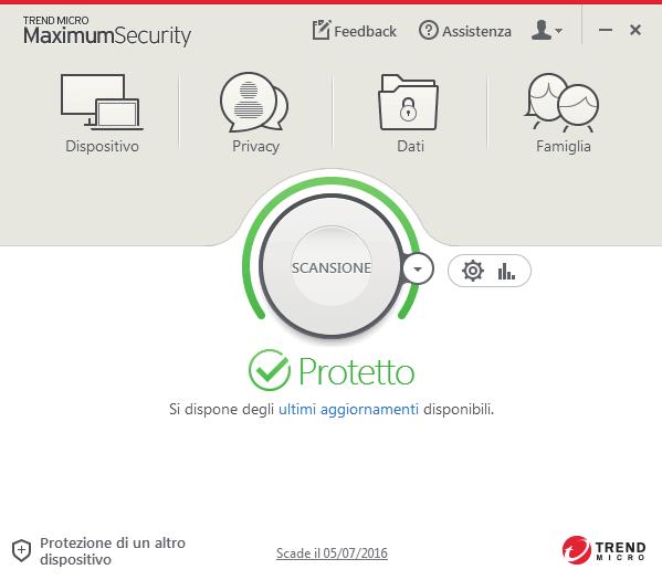 individuare le minacce e ottimizzare le prestazioni Aprire il rapporto sulla sicurezza per verificare le operazioni