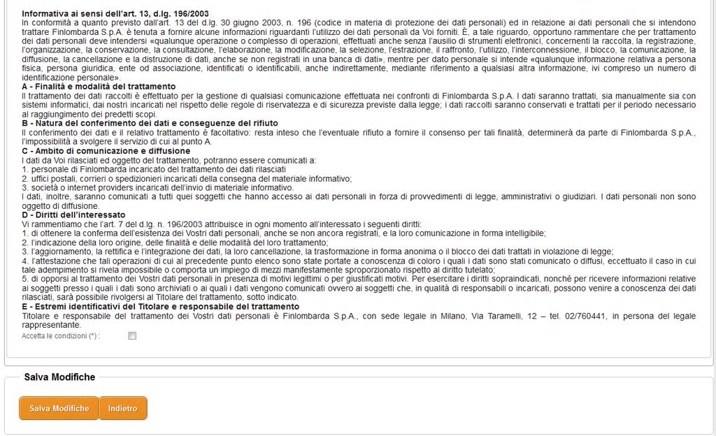 Aggiornamento 13/11/2017 Guida ai servizi CENED Certificatore energetico Fig.