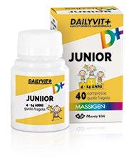 perle 19,90 24 VVMI035 multivitaminico e multiminerale junior 40 cpr 9,90 24 VVMI031 vitamine del