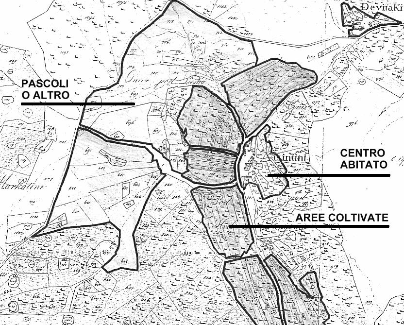 A. EDIFICI RESIDENZIALI E RURALI 1) Riferimenti culturali: elementi della struttura insediativa Il modello insediativo che si intende recuperare è costituito da una struttura edilizia compatta e